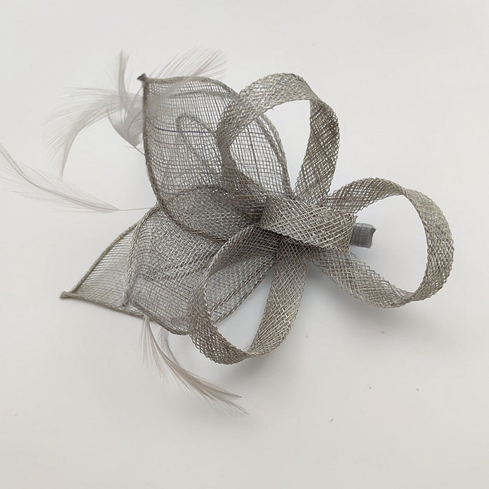 Retro hat - C Gray hairpin