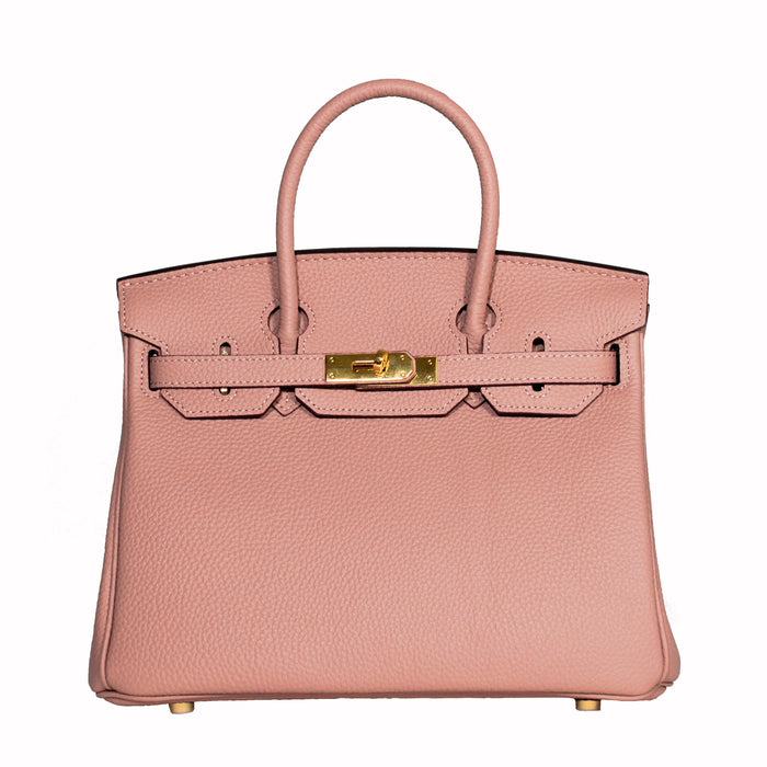 Birkina Handbag Togo Leather - ROSÉ