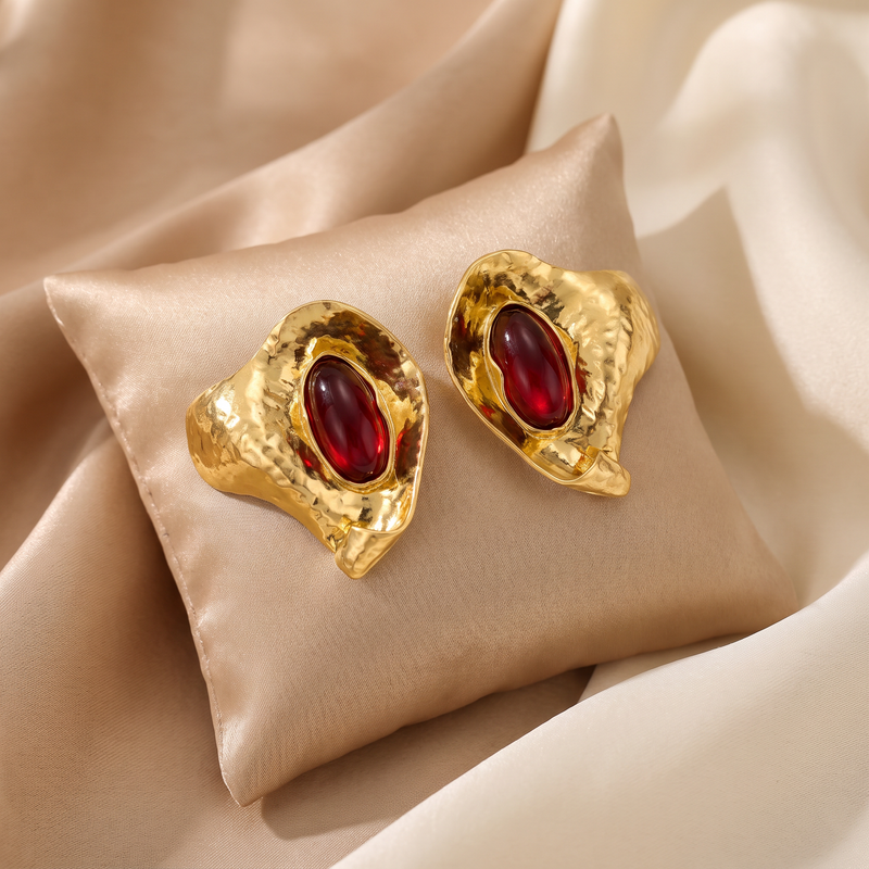 Boucle d'oreilles Ruffle