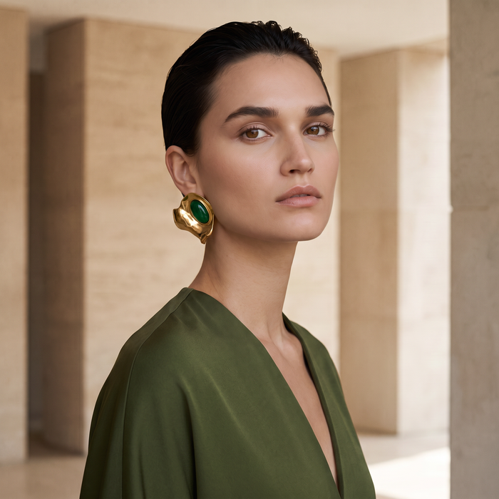 Boucle d'oreilles Ruffle